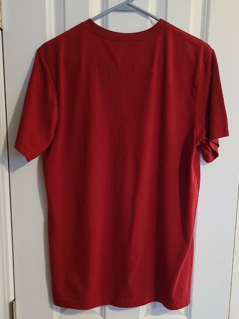 Red Graphic Crewneck T-Shirt - "Wanna Taco 'Bout Jesus?" - Picture 3 of 4